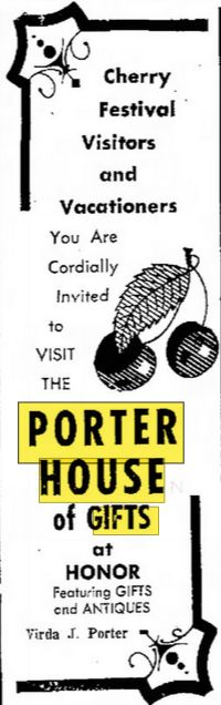 Porter House of Gifts - Jul 1970 Ad (newer photo)